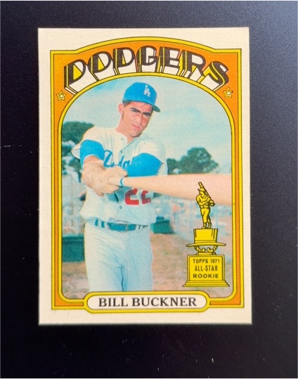 1972 Topps #114 Bill Buckner — front