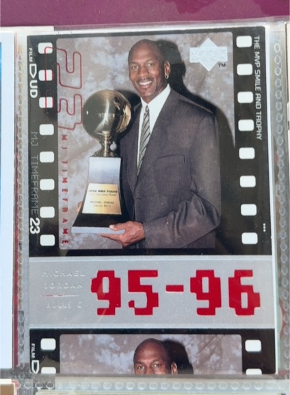 1998 Upper Deck MJ Timeframe #93 Michael Jordan — front
