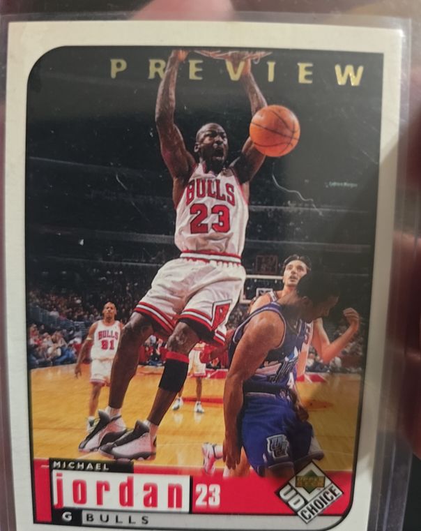 1998-99 Upper Deck Choice #23 Michael Jordan — front