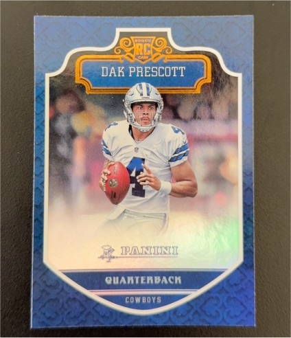 2016 Panini Football #289 Dak Prescott — front