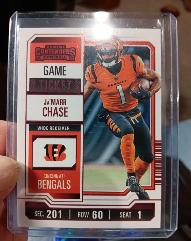 2023 Panini Contenders #21 Ja'Marr Chase — front