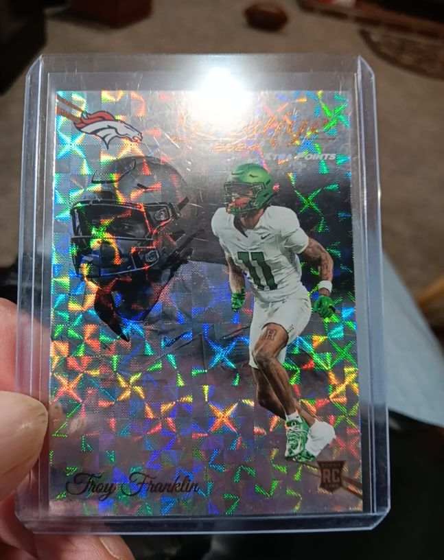 2024 Panini Prestige Xtra Points # Troy Franklin — front