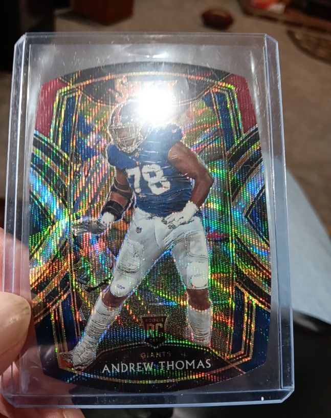 2020 Panini Select #287 Andrew Thomas — front