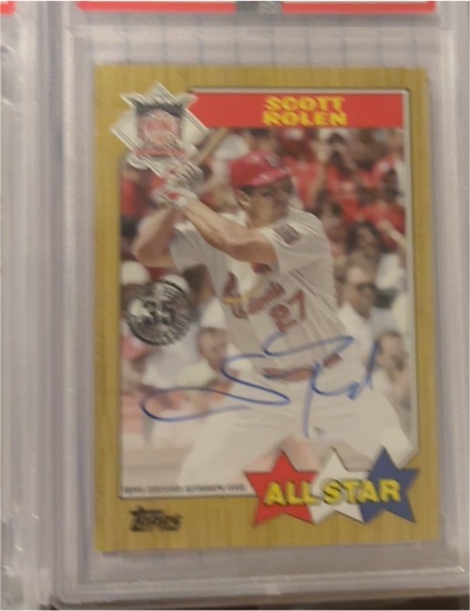 1991 Topps #35 Scott Rolen — front
