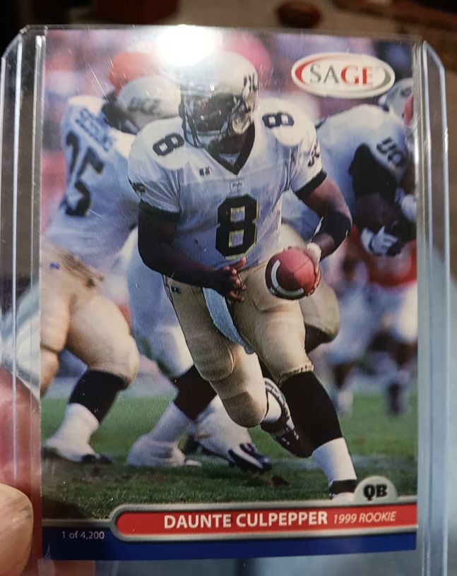 1999 SAGE #13 Daunte Culpepper — front