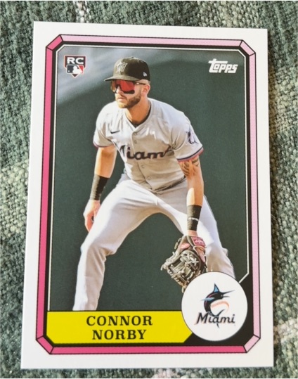 2025 Topps Costco Exclusive #87BB-9 Connor Norby — front