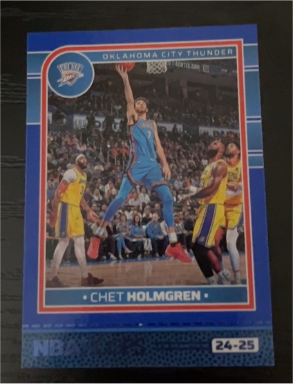 2024-25 Panini NBA Hoops #175 Chet Holmgren — front