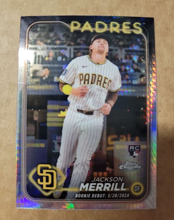 2024 Topps Chrome Update #USC57 Jackson Merrill — front