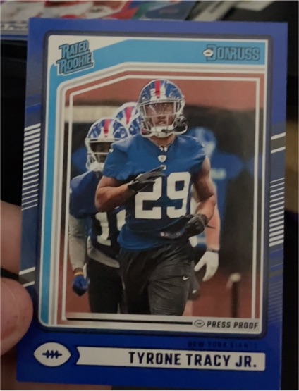 2024 Panini Donruss #364 Tyrone Tracy Jr. — front