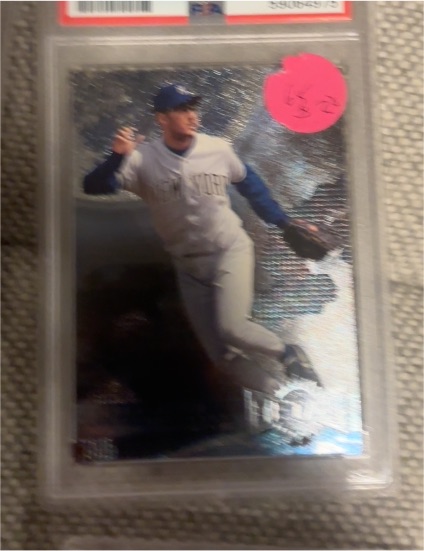 1996 Skybox Metal Universe #87 Derek Jeter — front
