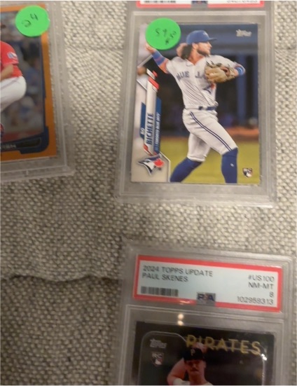 2020 Topps #78 Bo Bichette Rookie Card — front
