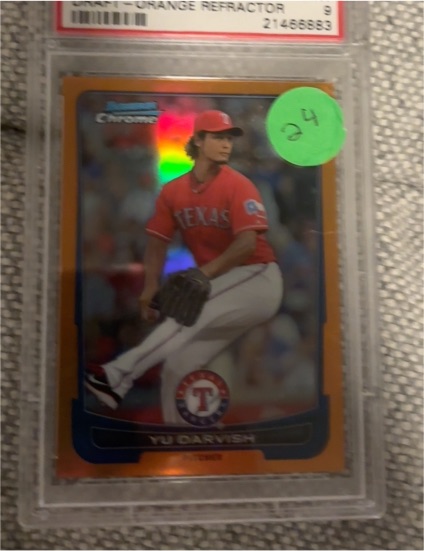 2012 Bowman Chrome #50 Yu Darvish — front