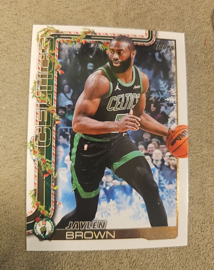 2025-26 Topps Holiday #H2 Jaylen Brown — front