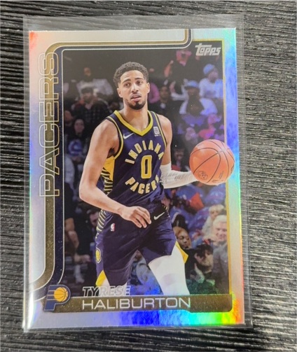 2025-26 Topps #47 Tyrese Haliburton — front