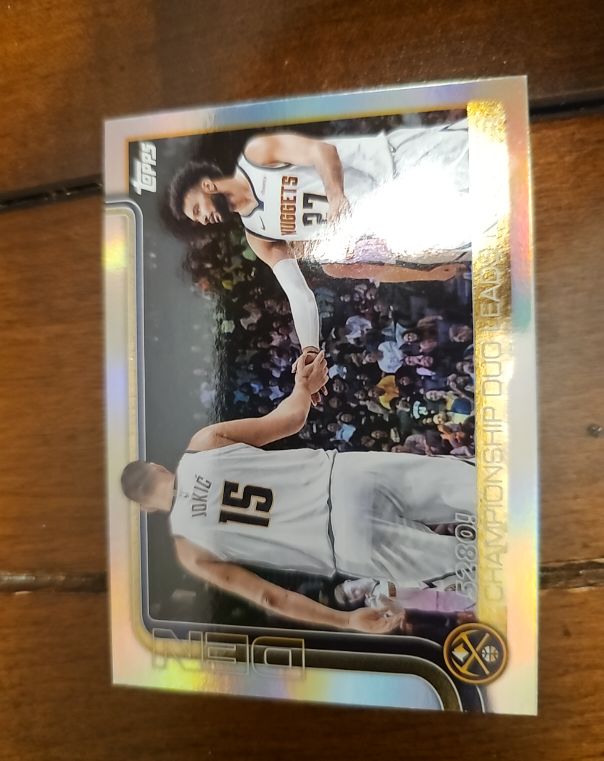 2025-26 Topps #286 Nikola Jokic & Jamal Murray — front