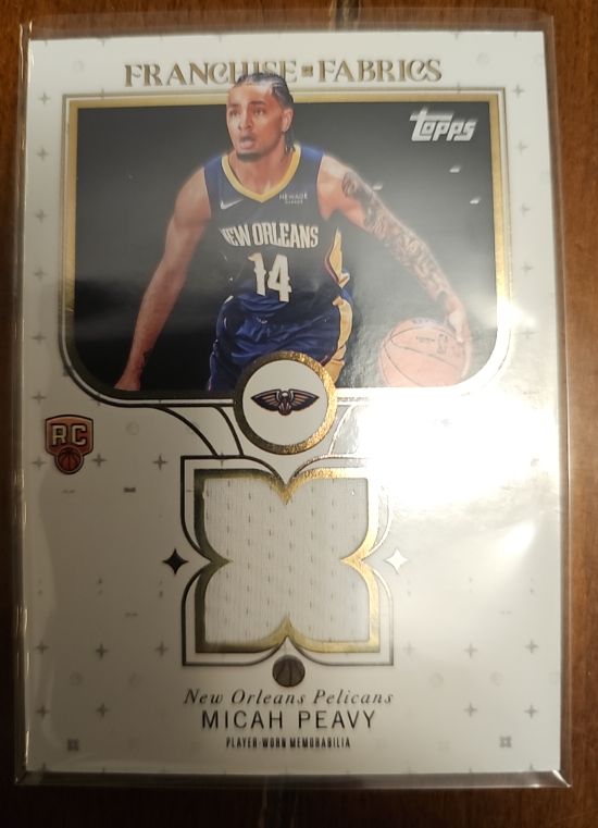 2025-26 Topps Basketball #FF-MP Micah Peavy — front