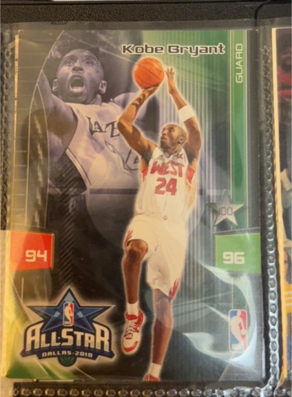 2010 Panini Adrenalyn XL All-Star #00 Kobe Bryant — front