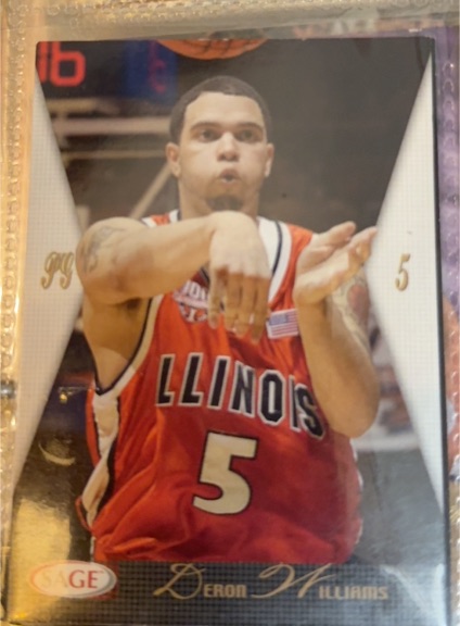 2005 SAGE #5 Deron Williams — front