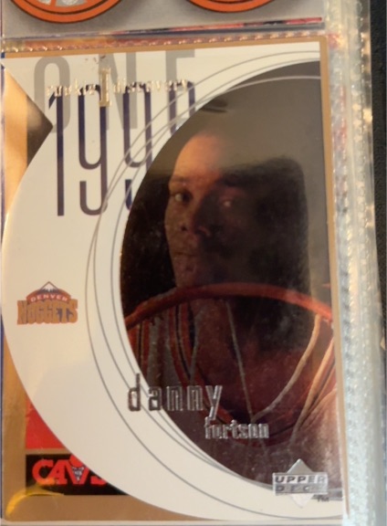 1997-98 Upper Deck Rookie Discovery I #R10 Danny Fortson — front
