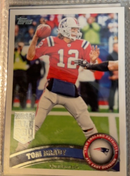 2011 Topps #400 Tom Brady — front