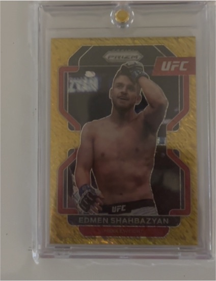 2022 Panini Prizm UFC #133 Edmen Shahbazyan — front