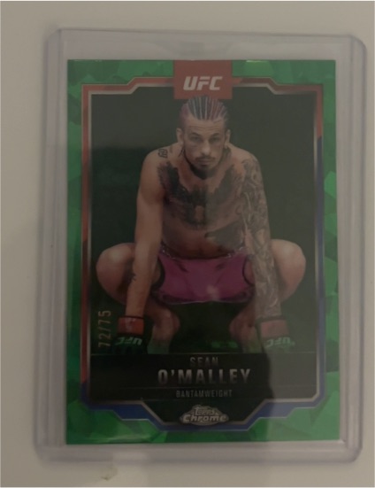 2025 Topps Chrome UFC #1 Sean O'Malley — front