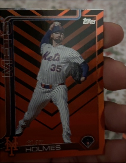 2025 Topps Update #US245 Clay Holmes — front