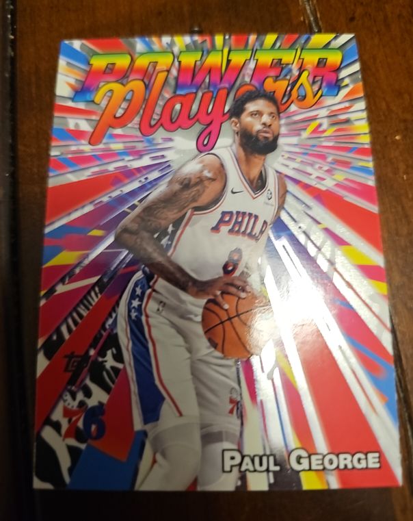 2025-26 Topps #PP-11 Paul George Power Players — front