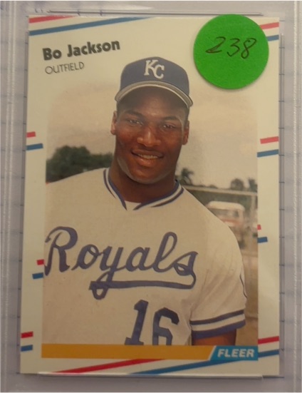 1988 Fleer #260 Bo Jackson — front