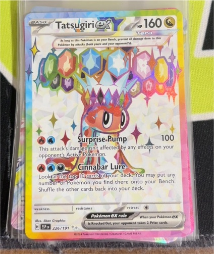 2024 Pokémon TCG #226 Tatsugiri ex — front