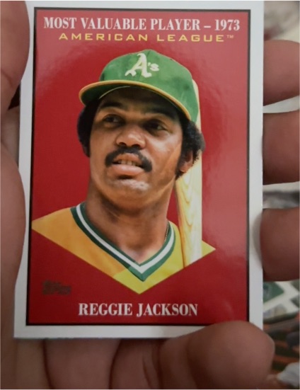 2025 Topps Update #MV-30 Reggie Jackson Most Valuable — front