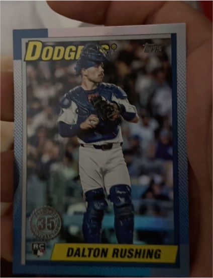 2025 Topps Update #U90-5 Dalton Rushing — front