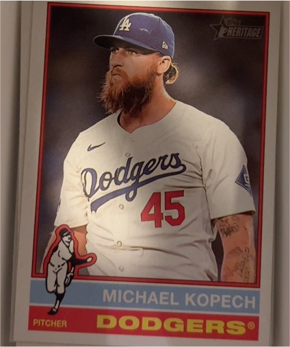 2025 Topps Heritage #288 Michael Kopech — front