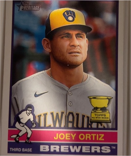 2025 Topps Heritage #207 Joey Ortiz — front