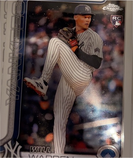 2025 Topps Chrome #81 Will Warren — front