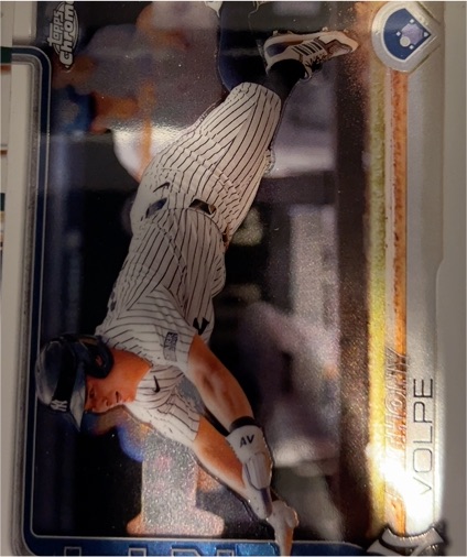 2025 Topps Chrome #162 Anthony Volpe — front