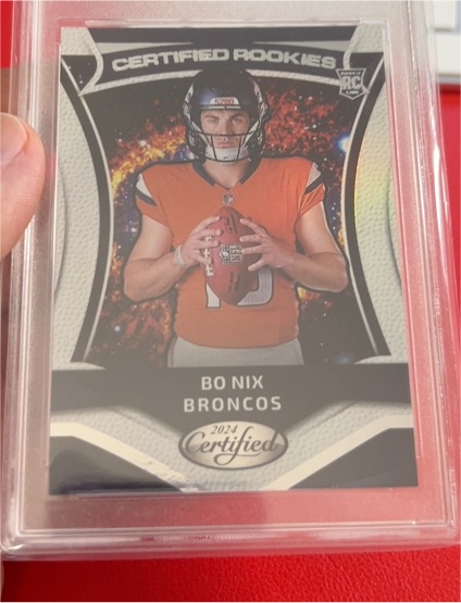 2024 Panini Certified #5 Bo Nix Certified Rookies — front
