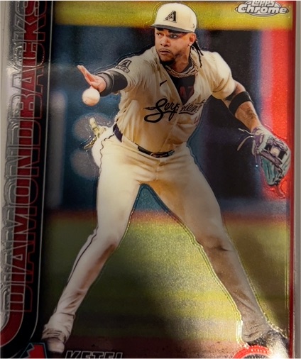 2025 Topps Chrome #272 Ketel Marte — front
