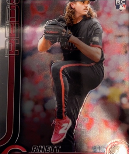 2025 Topps Series 1 #205 Rhett Lowder — front