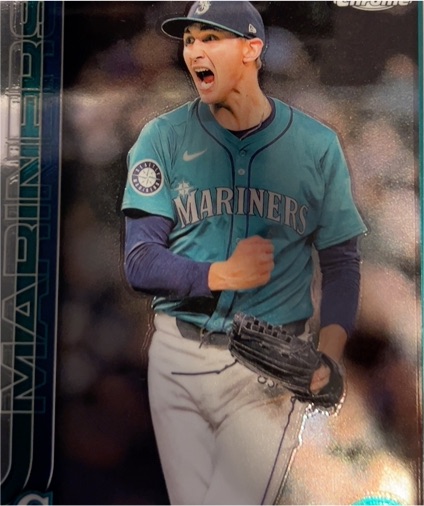 2025 Topps Chrome #223 George Kirby — front