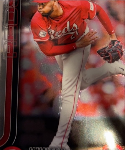 2025 Topps Chrome #91 Hunter Greene Cincinnati Reds — front