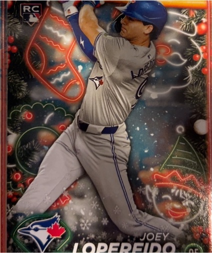 2024 Topps Holiday #H71 Joey Loperfido — front