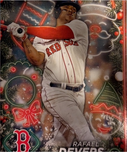 2024 Topps Holiday #H151 Rafael Devers — front