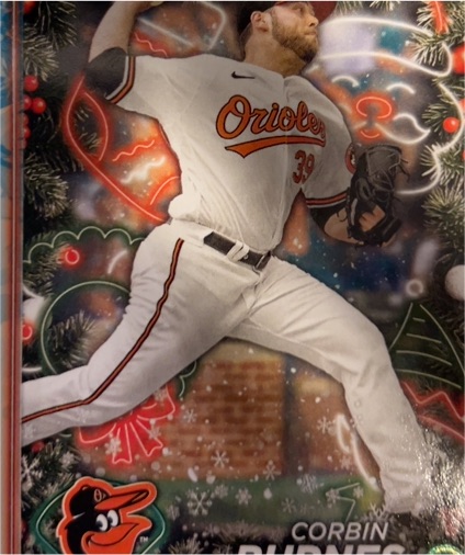2024 Topps Holiday #H7 Corbin Burnes — front