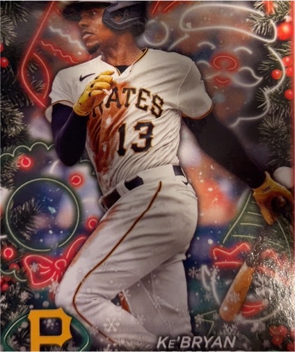 2024 Topps Holiday #H167 Ke'Bryan Hayes — front