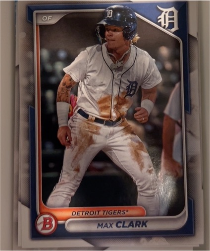 2024 Bowman Prospects #BP-74 Max Clark — front