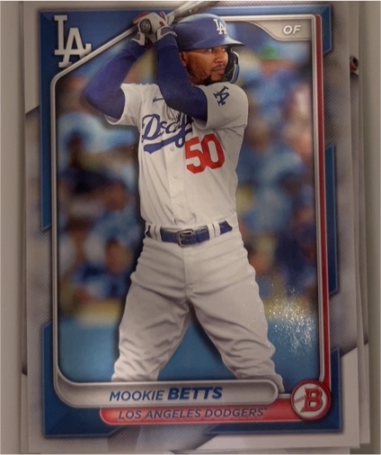 2024 Bowman #40 Mookie Betts — front