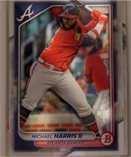 2024 Bowman #41 Michael Harris II — front