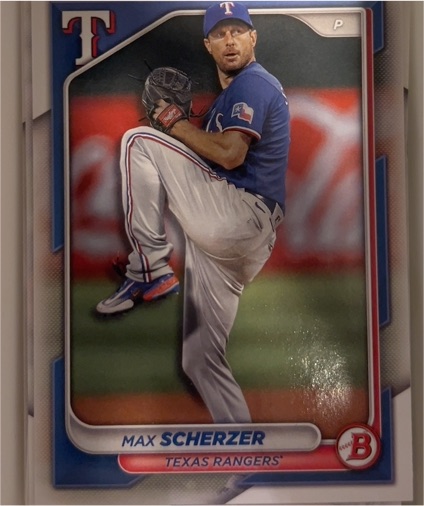 2024 Bowman #99 Max Scherzer — front