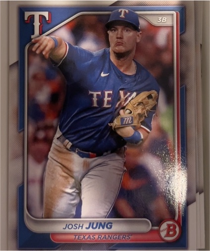 2024 Bowman #98 Josh Jung — front